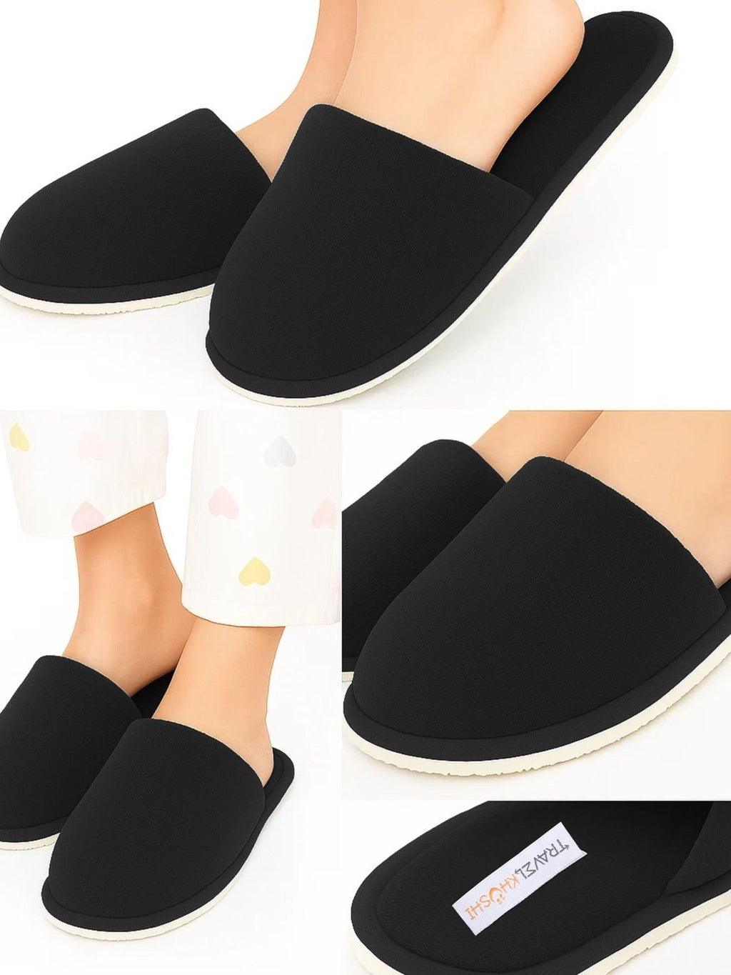 Travelkhushi pack of 2 Combo Everyday Home Slippers