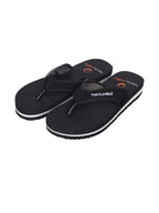 TRAVELKHUSHI Women Black Fur Flip Flops - image 3