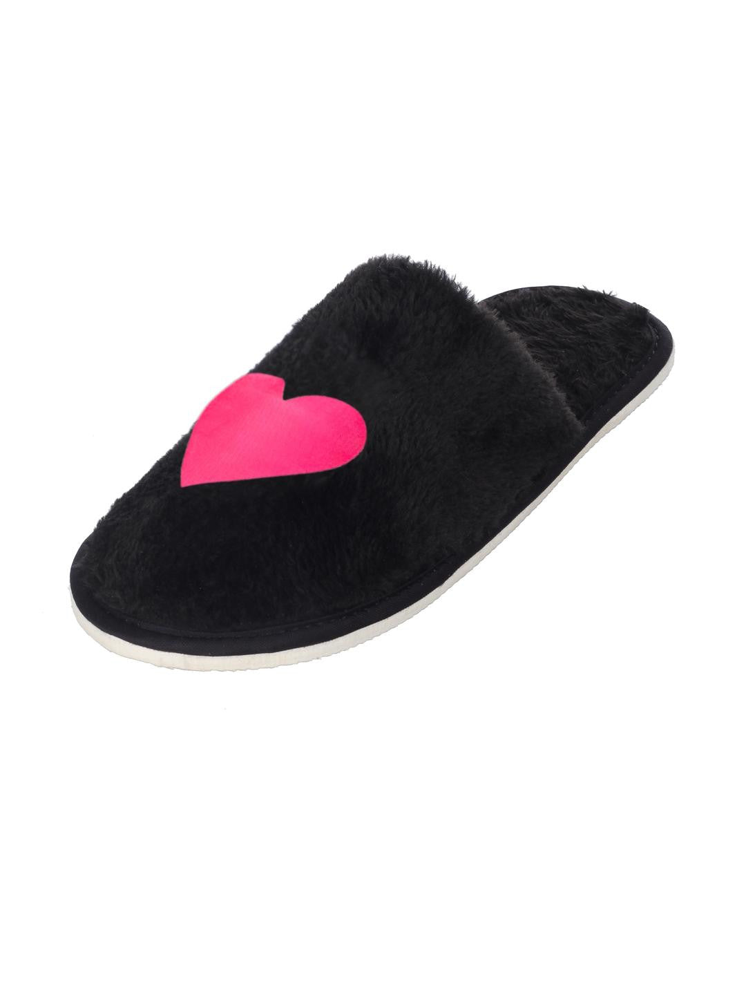 TRAVELKHUSHI Men Mr Love Soft Fur Home Slippper - image 2