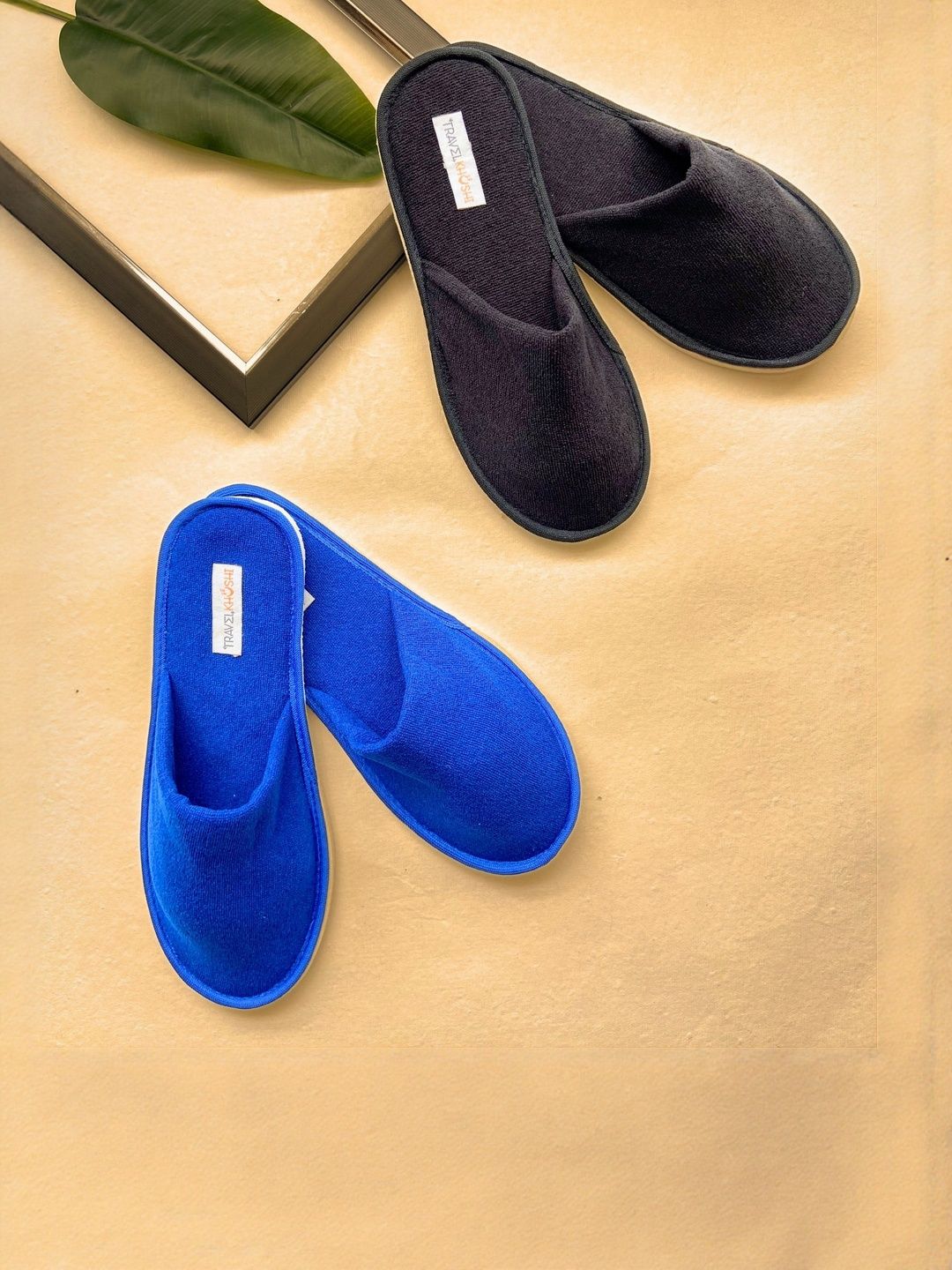Travelkhushi pack of 2 Combo Everyday Home Slippers