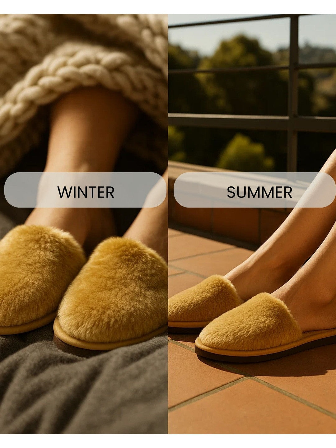 TRAVELKHUSHI Women Brown Slip On Flip Flops - image 7