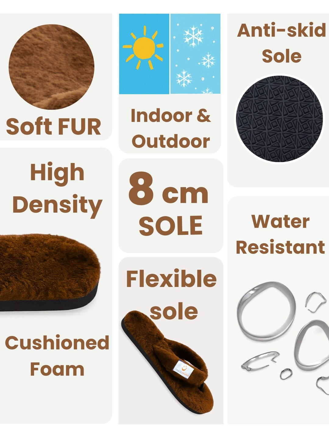 TRAVELKHUSHI Men Soft EVA Room Slippers - image 4