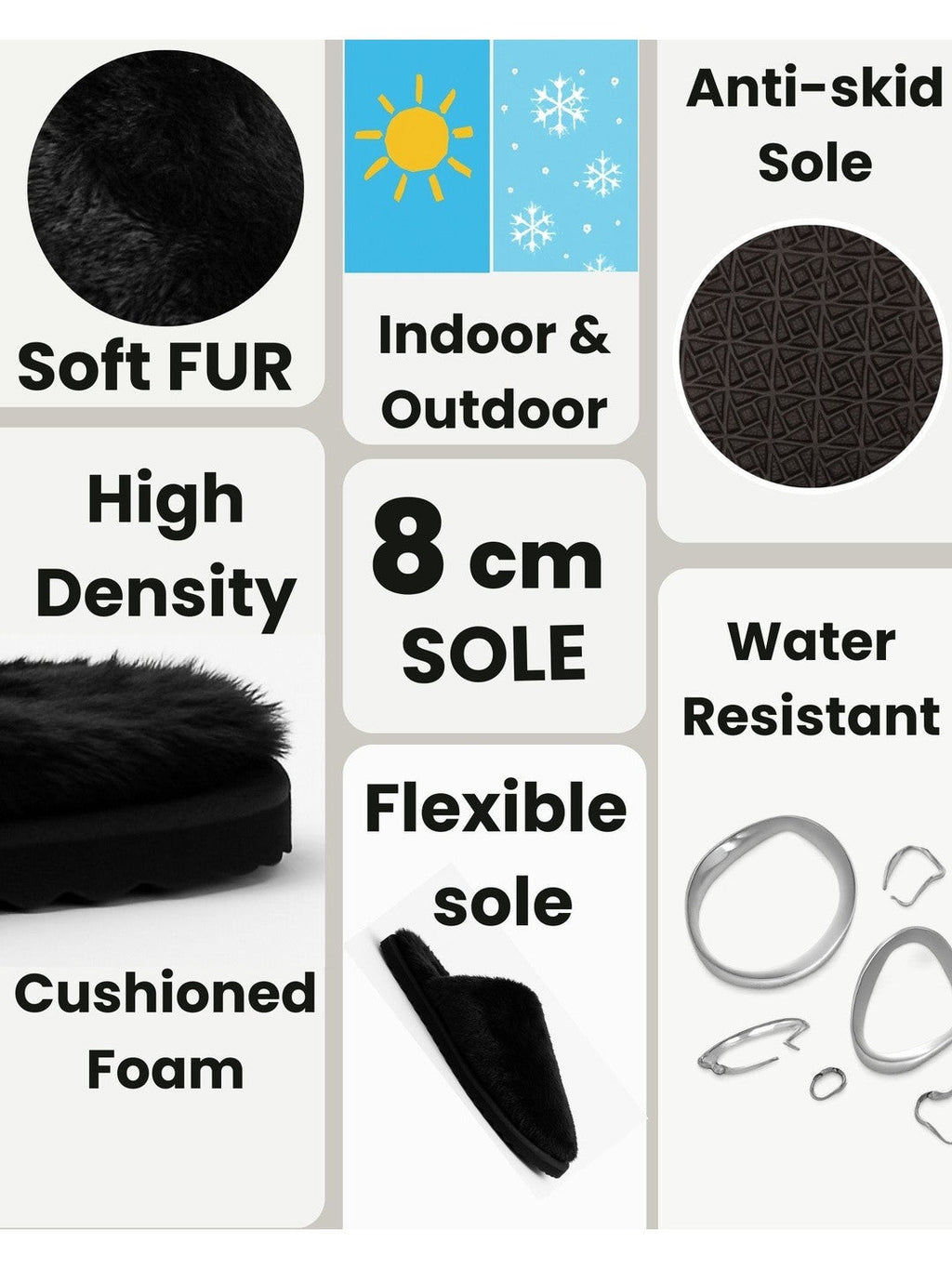 TravelKhushi Women's Classic Plush Room Slippers — image 3