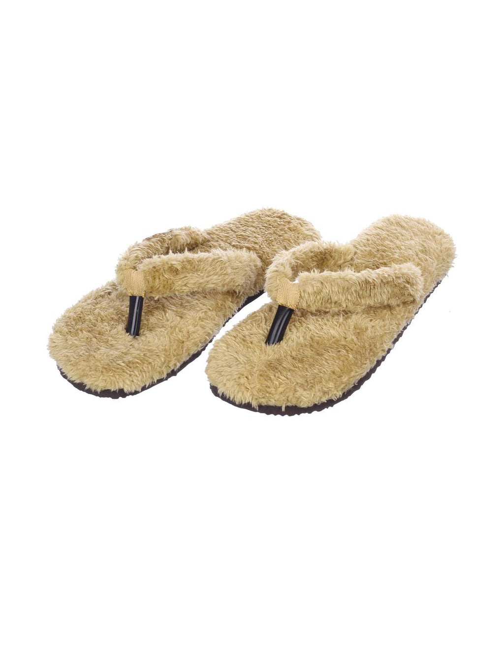 TRAVELKHUSHI Men Fur Flip Flops - image 3
