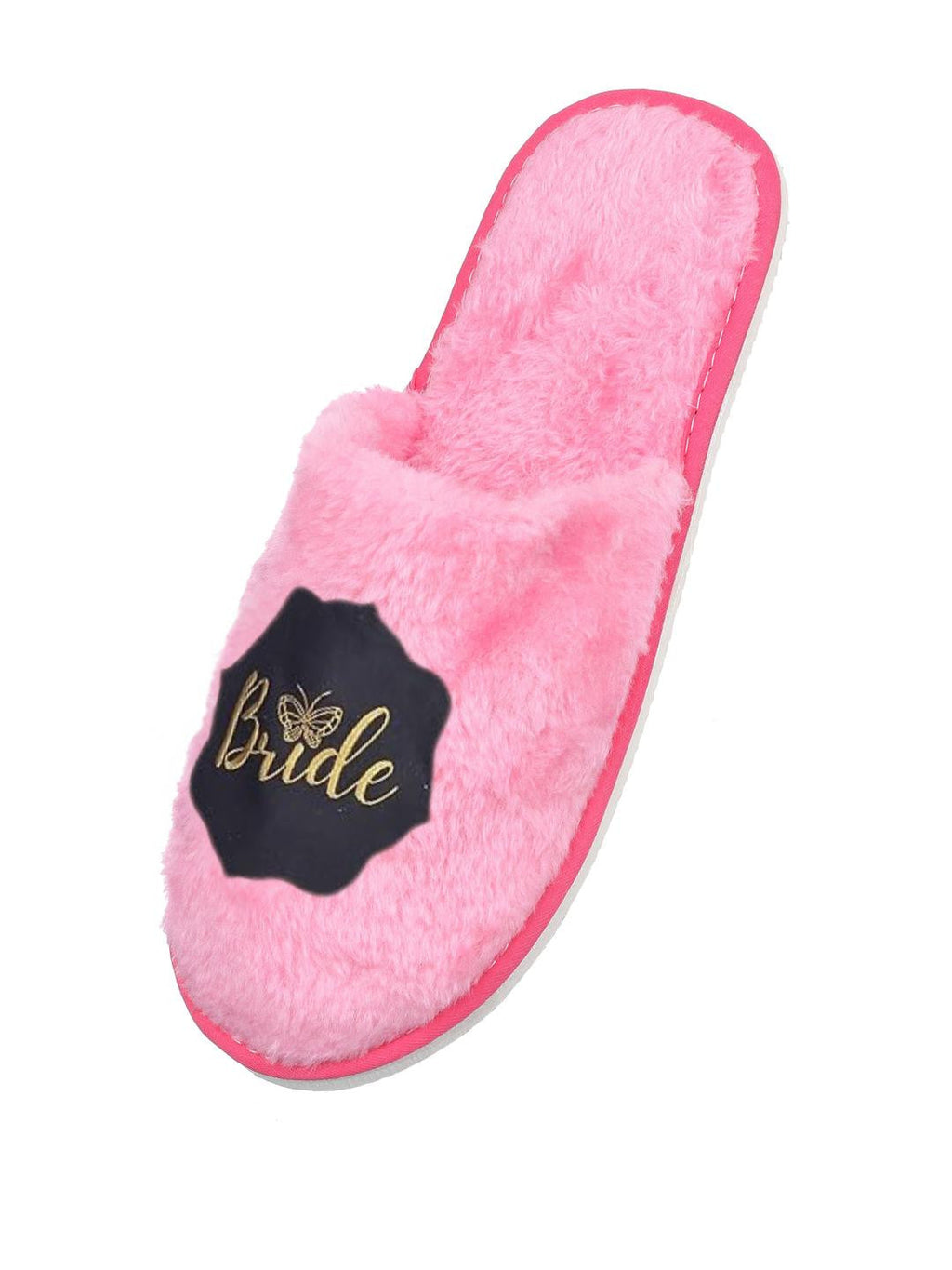 TravelKhushi Bridal Plush Room Slippers — image 3