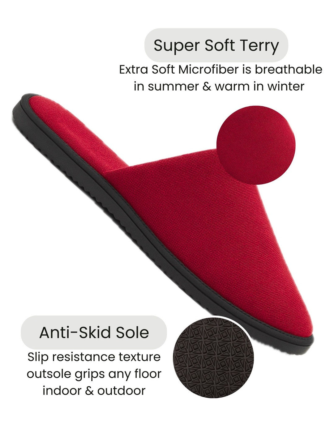 TRAVELKHUSHI Women EVA Room Slippers - image 3