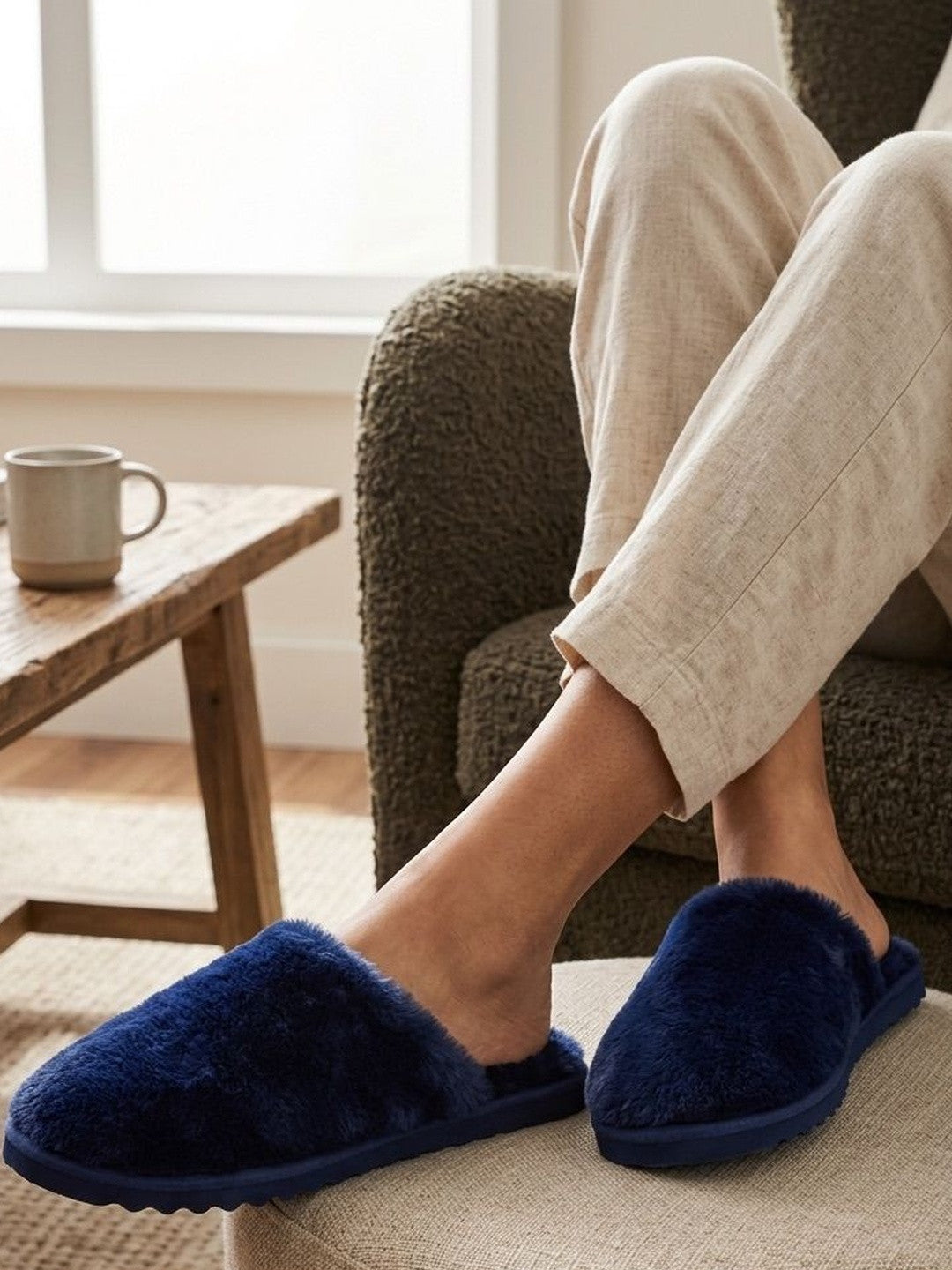 TravelKhushi Women's Classic Plush Room Slippers — image 15