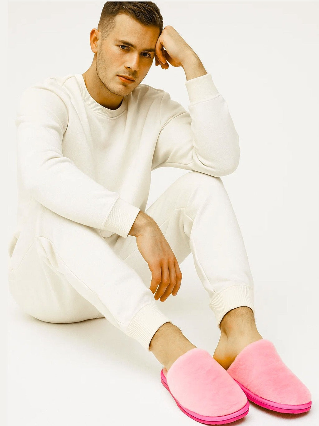 TRAVELKHUSHI Men Fur Casual Flip Flops - image 2
