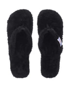 TRAVELKHUSHI Women Black Flip Flops - image 2