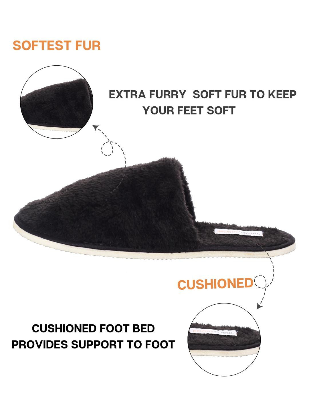 TRAVELKHUSHI 2 Pair Men Black Slip On - image 7