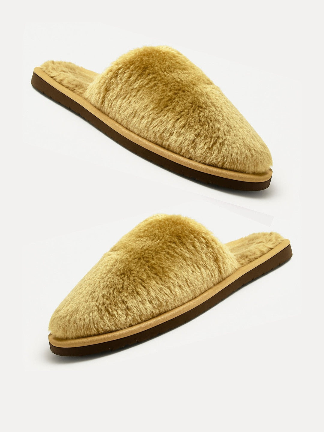 TRAVELKHUSHI Men Premium Fur Slipper for House — image 1