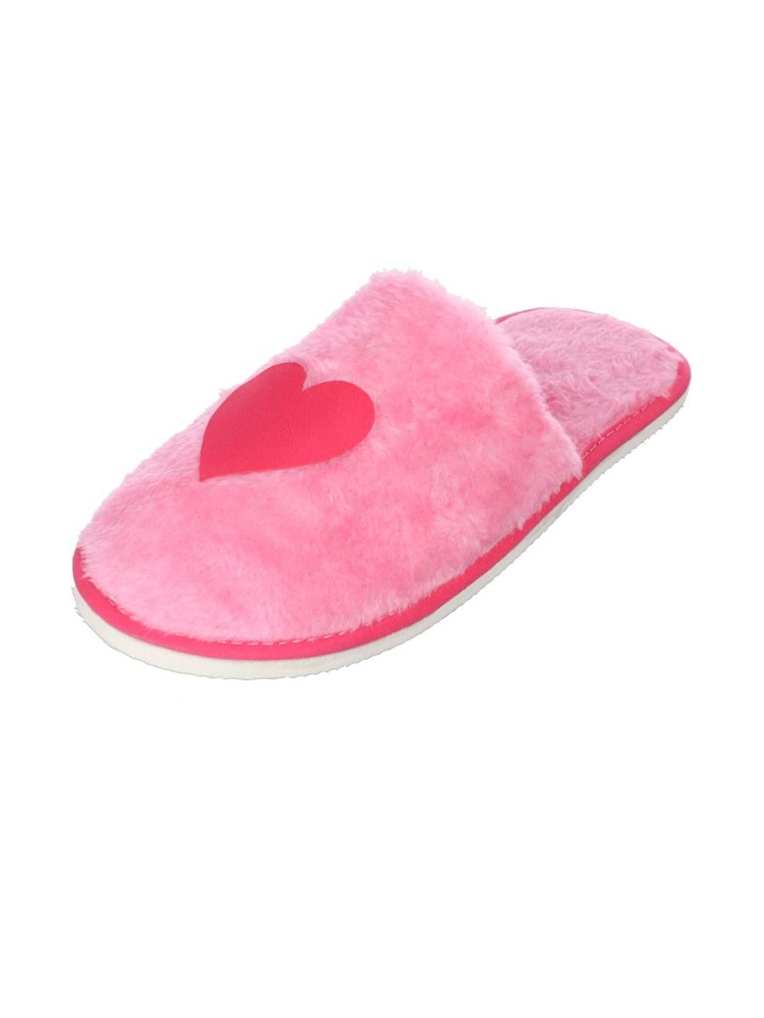 TRAVELKHUSHI Women Pink Fur Flip Flops - image 5