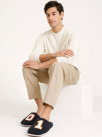 TravelKhushi Monogram & Graphic Room Slippers style option
