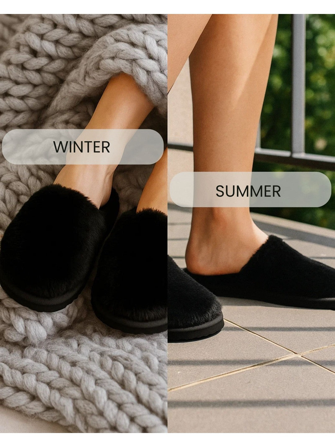 TravelKhushi Women's Classic Plush Room Slippers — image 6