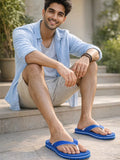 TRAVELKHUSHI Men Thong Flip Flops