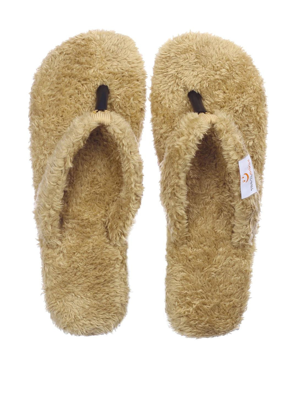 TRAVELKHUSHI Men Fur Flip Flops - image 2