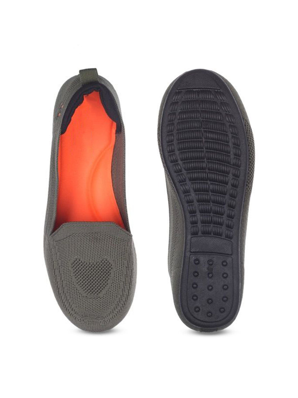 TRAVELKHUSHI Women Textured Slip On Casual Shoes  - Casual Shoes for Women 37339247 | Myntra - image 4