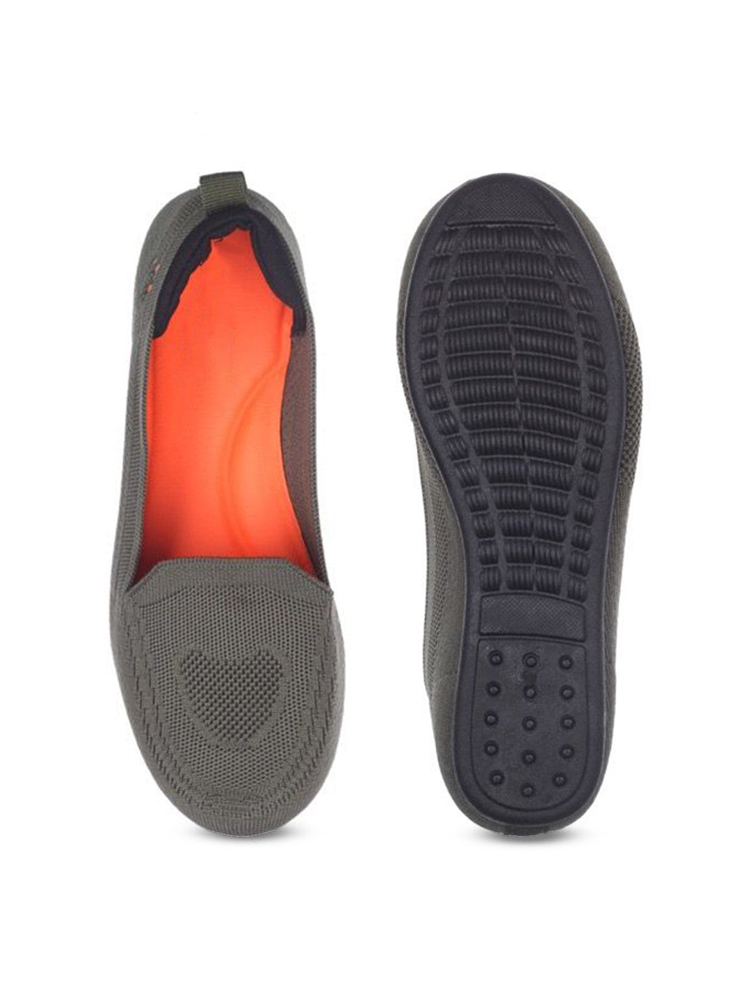 TRAVELKHUSHI Women Textured Slip On Casual Shoes  - Casual Shoes for Women 37339247 | Myntra - image 4