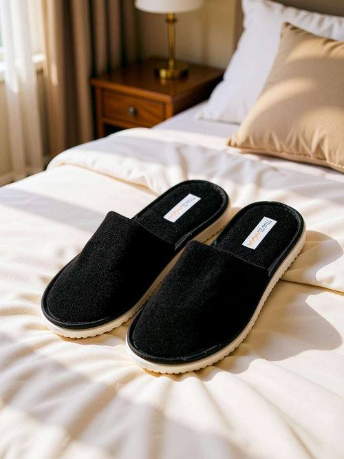 TravelKhushi Everyday Home Slippers - Black - image 2 — TKVG[Black]