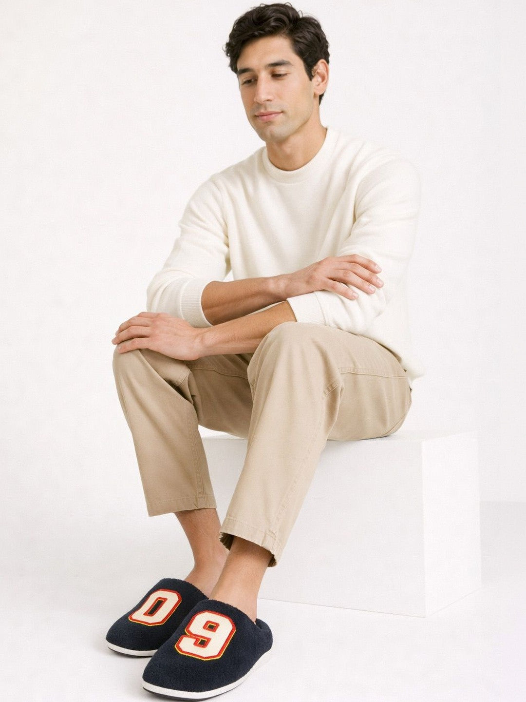 TravelKhushi Monogram & Graphic Room Slippers style option
