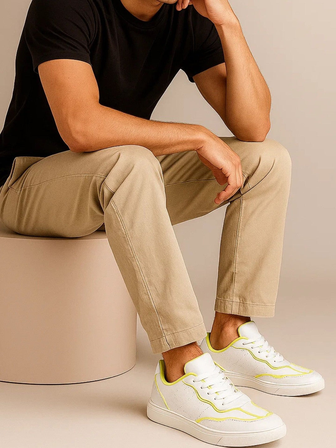 TRAVELKHUSHI Men Leather Casual Shoes  - Casual Shoes for Men 37120165 | Myntra - image 5