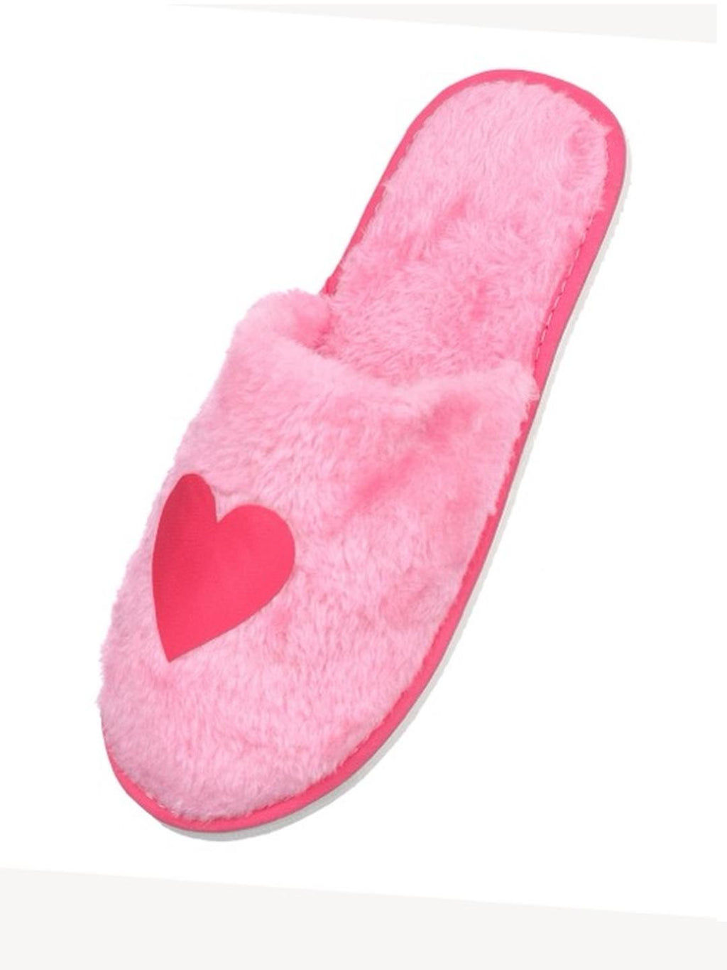 TRAVELKHUSHI Women Pink Fur Flip Flops - image 5